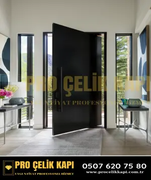 Küçükçekmece Pivot Kapı - Model 3